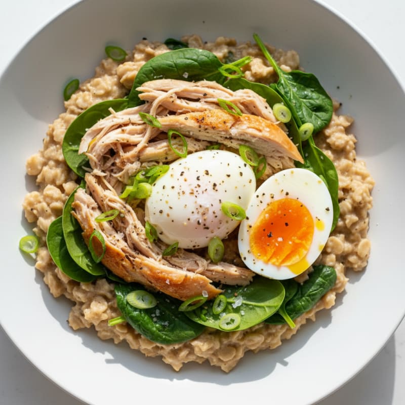 Creamy Miso-Oat Breakfast Bowl
