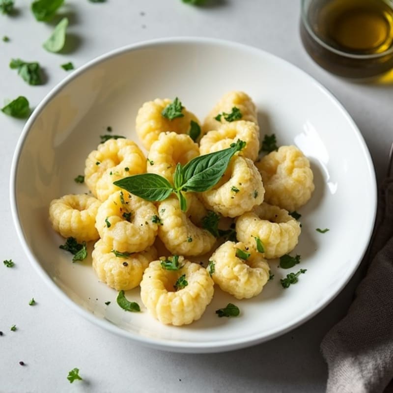 Herb-Roasted Cauliflower Ricotta Gnocchi
