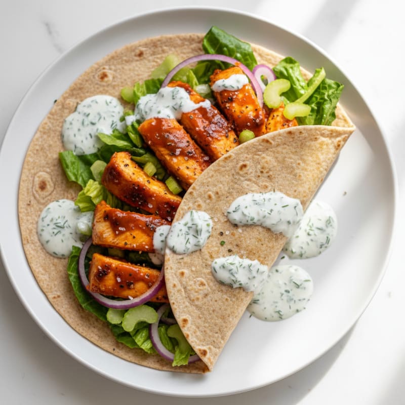 Buffalo Chicken Ranch Wrap