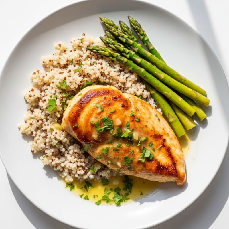 Pan-Seared Chicken with Lemon-Herb Sauce
