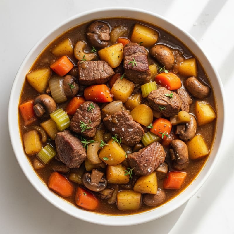 Tender Slow-Cooker Beef Stew