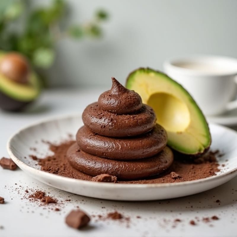 Silky Dark Chocolate Avocado Mousse