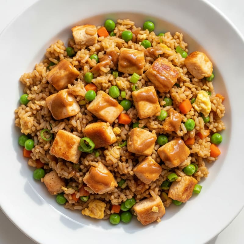Chicken Fried Rice with Vegetables