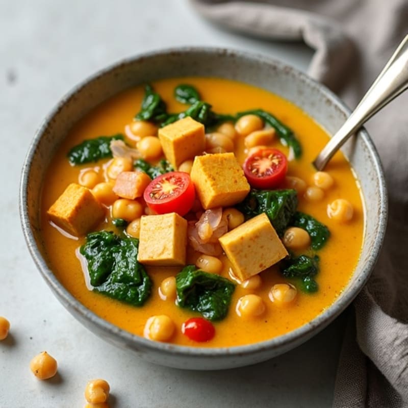 Creamy Coconut Curry Chickpea Stew