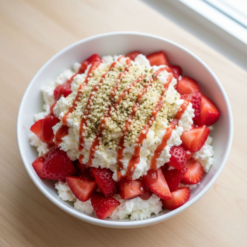 High-Protein Cottage Cheese Berry Parfait