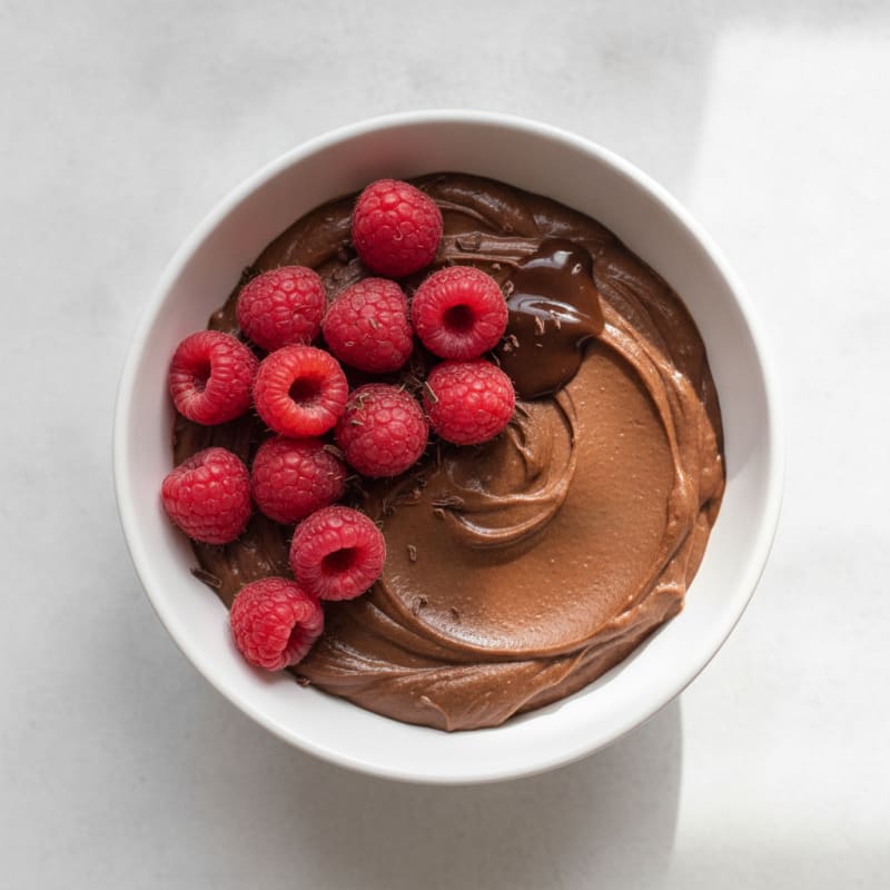 Silky Chocolate Protein Pudding
