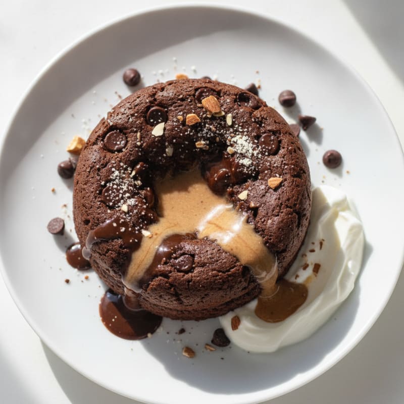 Decadent Chocolate Protein Mug Cake