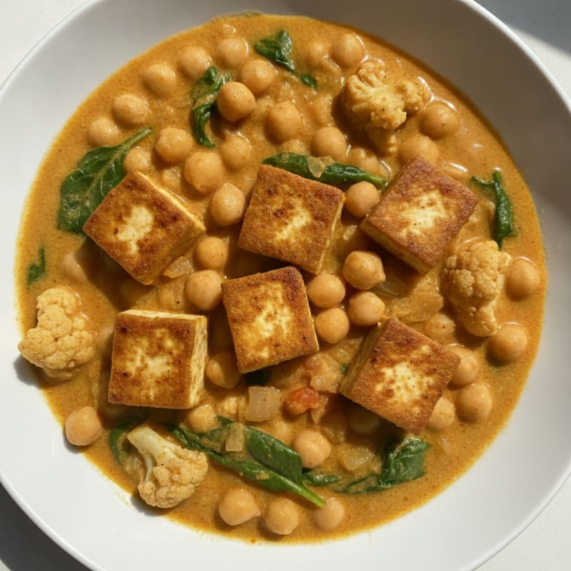 Hearty Chickpea and Vegetable Curry