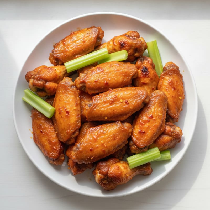Sweet and Fiery BBQ Chicken Wings