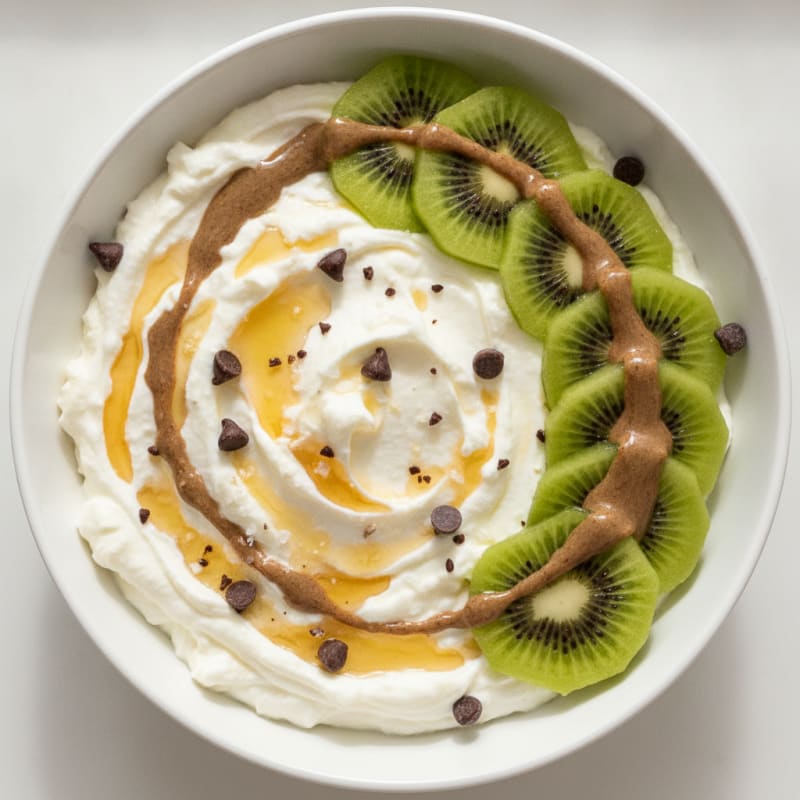 Maple-Kissed Yogurt Bowl with Kiwi
