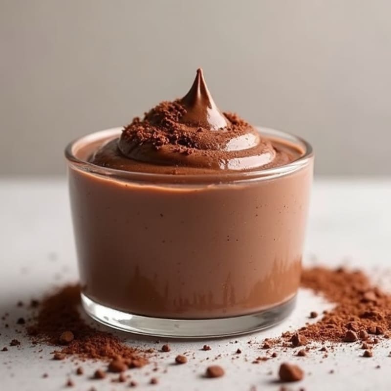 Silky Chocolate Protein Pudding