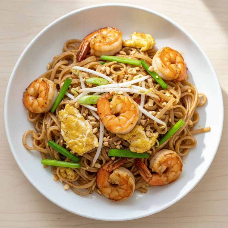 Shrimp Pad Thai Noodles