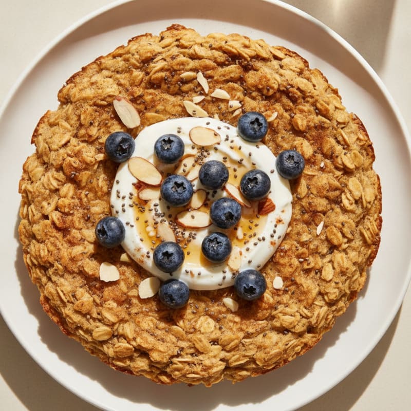 Berry-Almond Oatmeal Bake