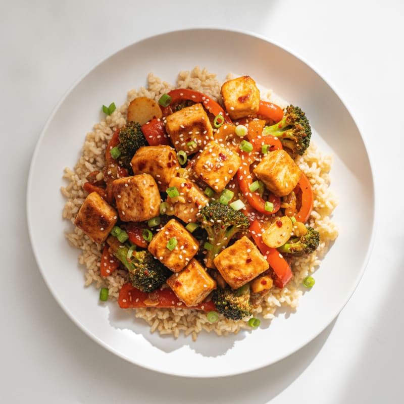 Spicy Gochujang Chicken Stir-Fry
