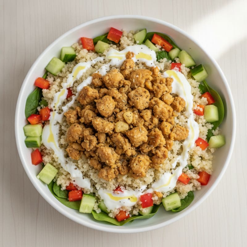 Lean Turkey and Quinoa Power Bowl