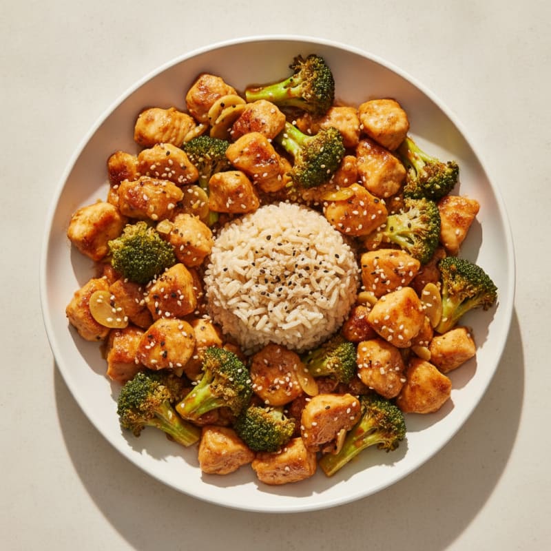 Teriyaki Chicken and Broccoli Stir-Fry