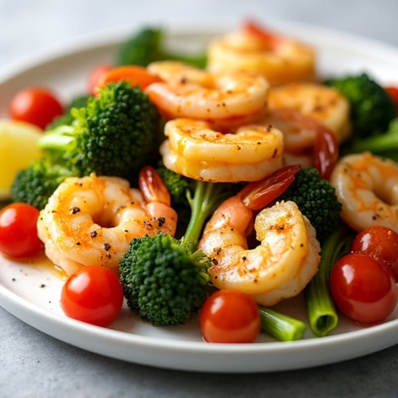 15-Minute Sheet Pan Lemon Garlic Shrimp