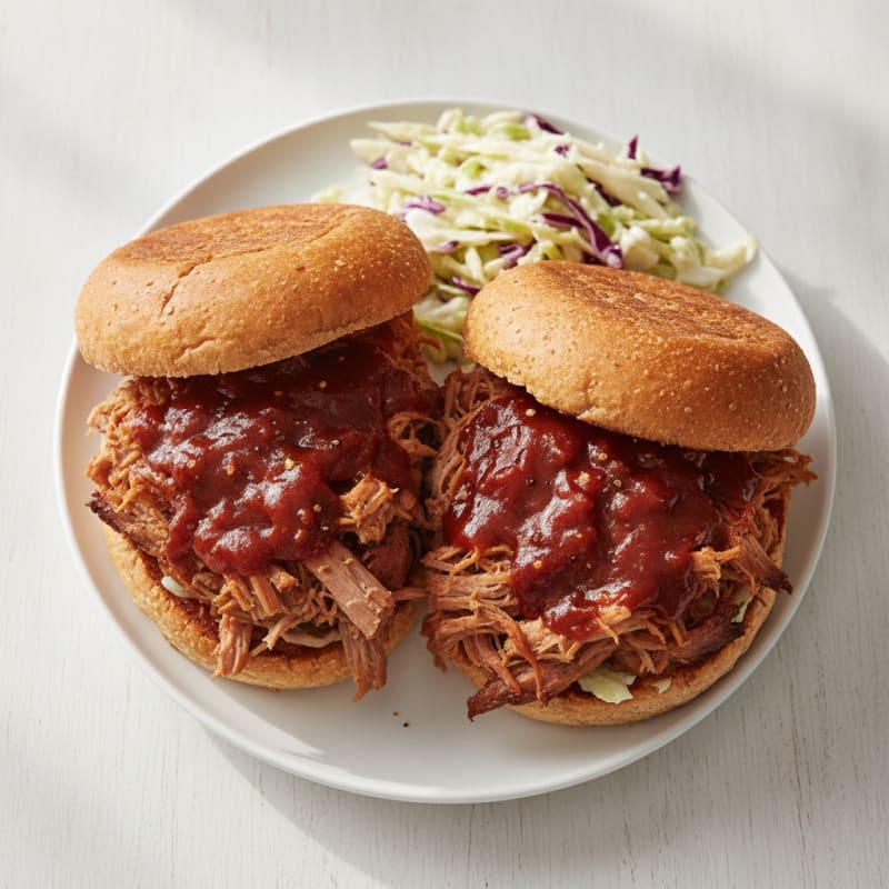 Smoky BBQ Pulled Pork Sandwiches