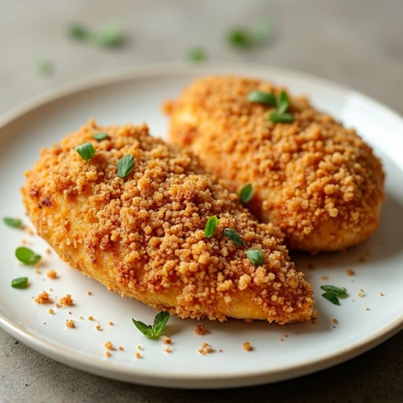 Crispy Oven-Baked Almond-Crusted Chicken