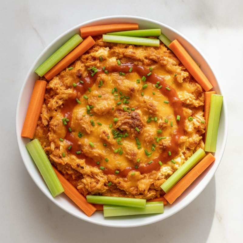 Buffalo Chicken Dip with Cream Cheese
