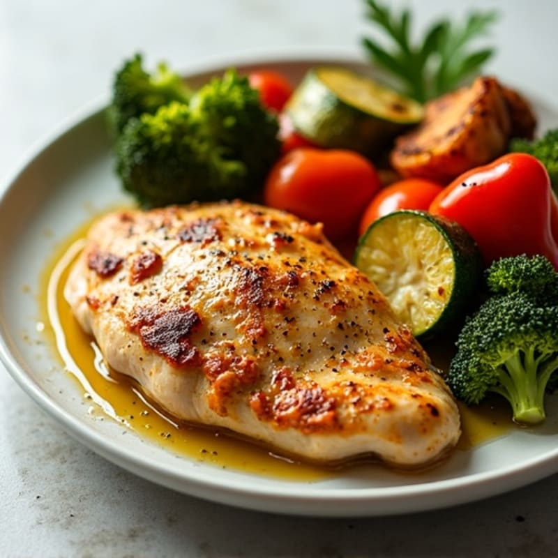 Sheet Pan Chicken and Roasted Vegetables