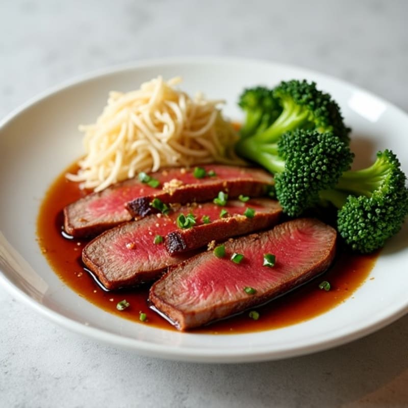 Thinly Sliced Sweet Garlic Beef