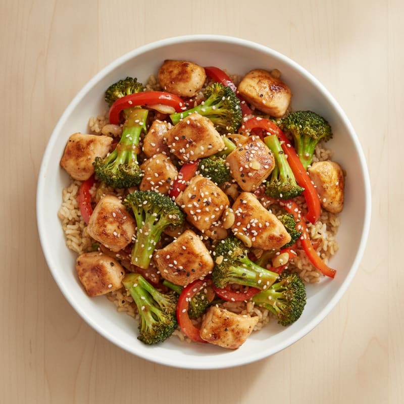 Speedy Chicken & Veggie Stir-Fry