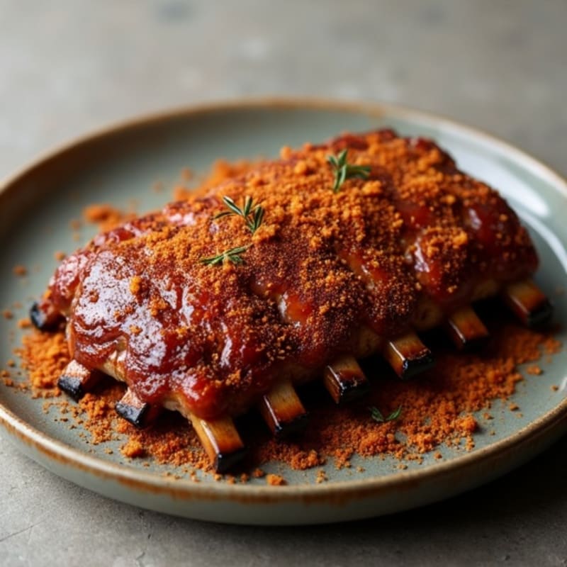 Sweet and Smoky Dry-Rubbed Baby Back Ribs