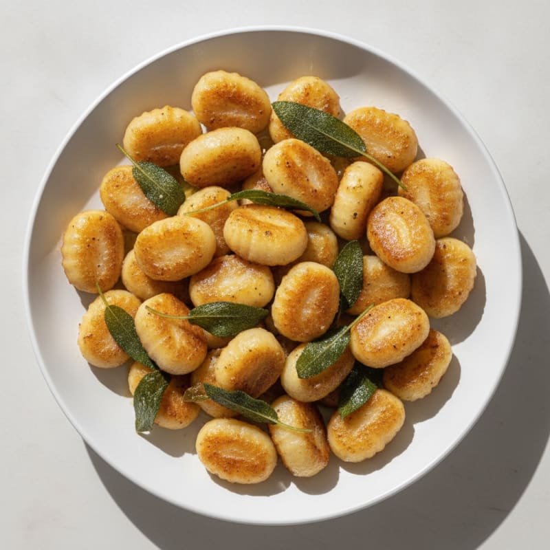 Ricotta Gnocchi with Sage Butter Sauce