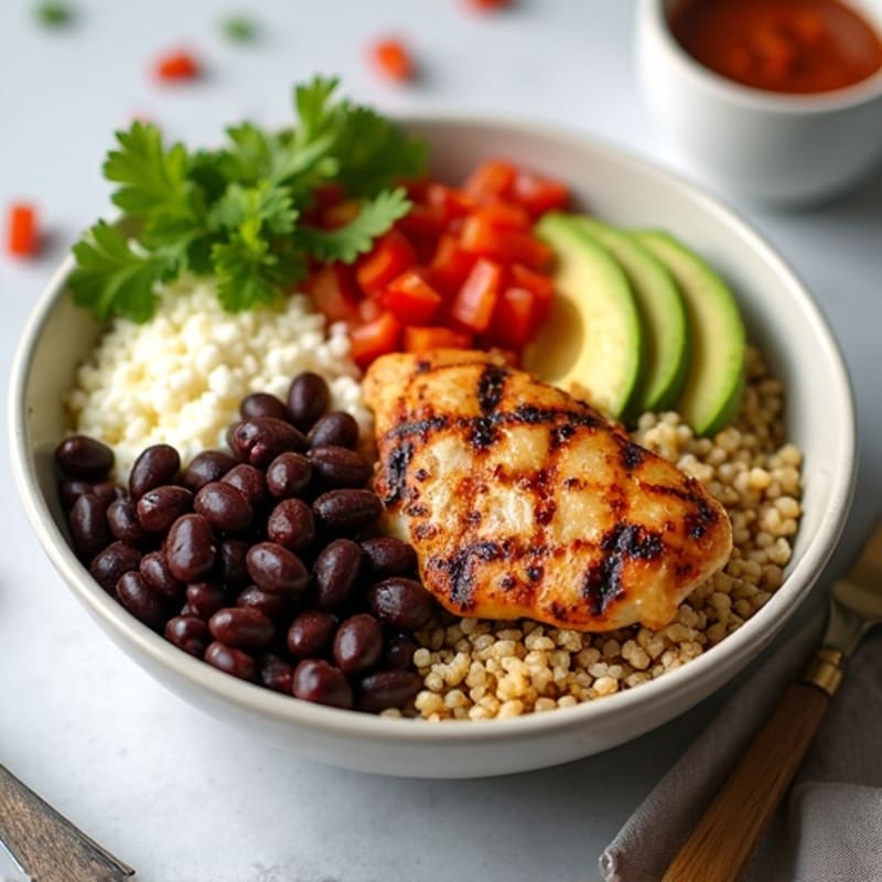 Hearty Black Bean Burrito Bowl