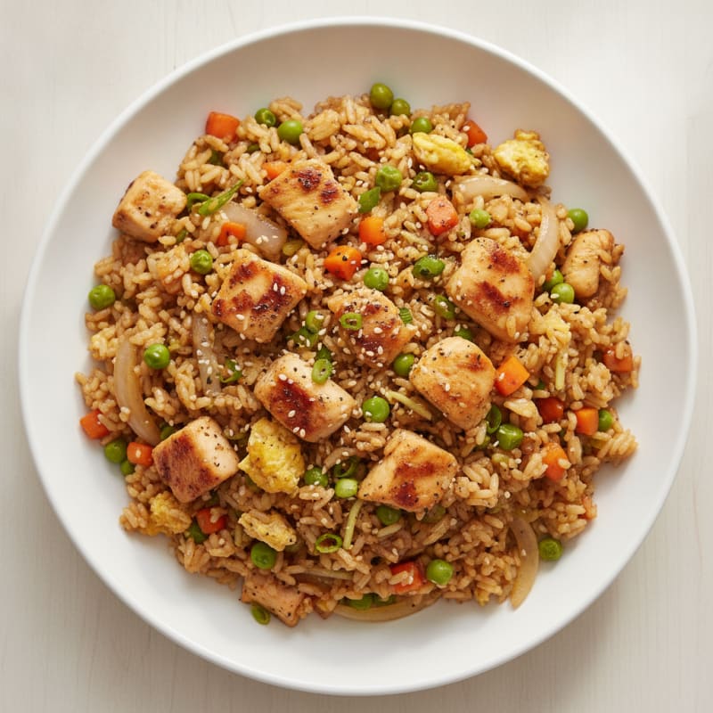 Chicken and Vegetable Fried Rice