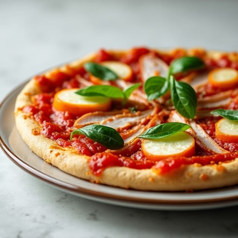 Baked High-Protein Cottage Cheese Pizza