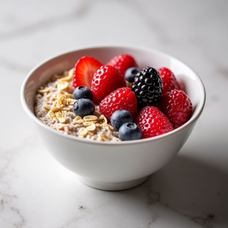 Creamy Greek Yogurt and Chia Seed Oats