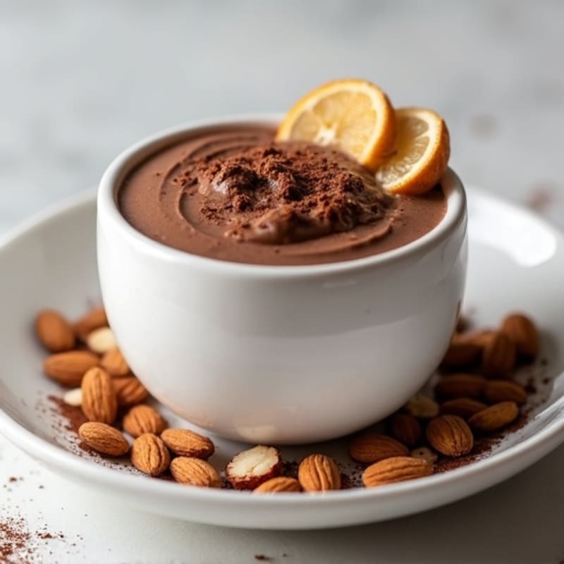 Silky Chocolate Protein Pudding with Greek Yogurt