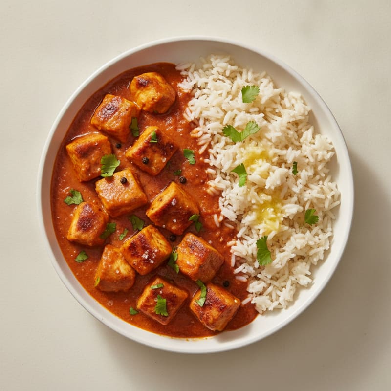 Spiced Butter Chicken with Basmati Rice