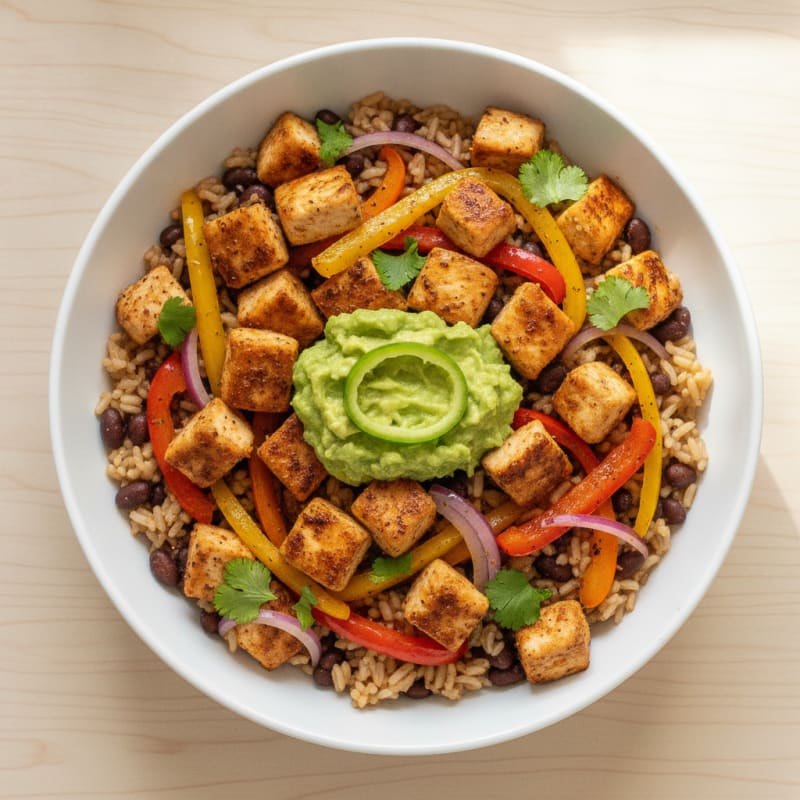 Chicken Taco Rice Bowl