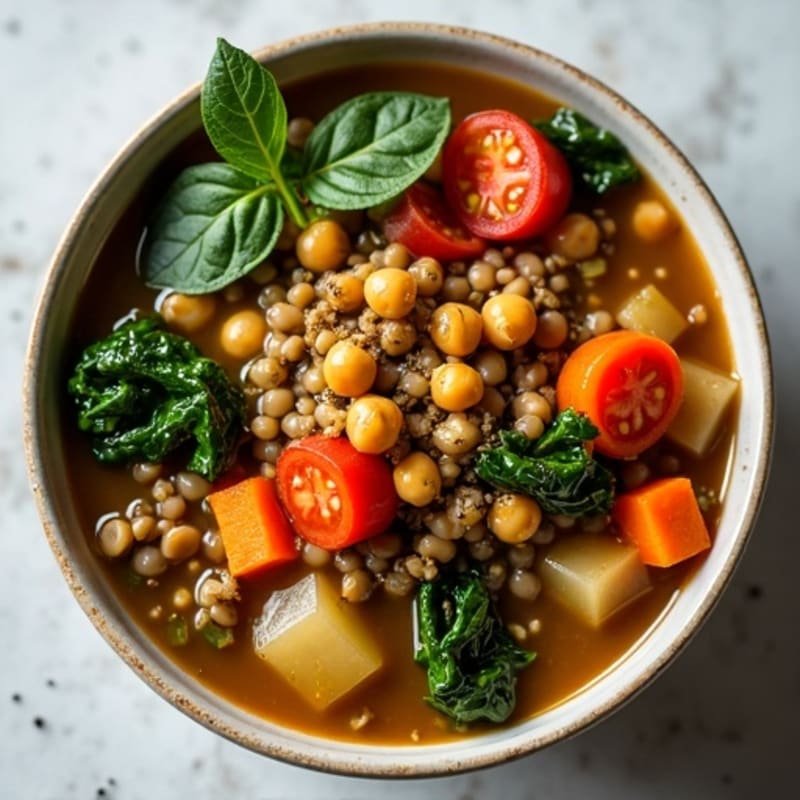 Hearty Vegetable Lentil Stew