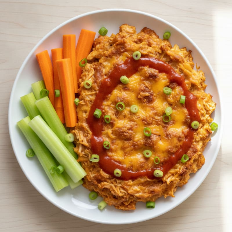 High-Protein Buffalo Chicken Dip