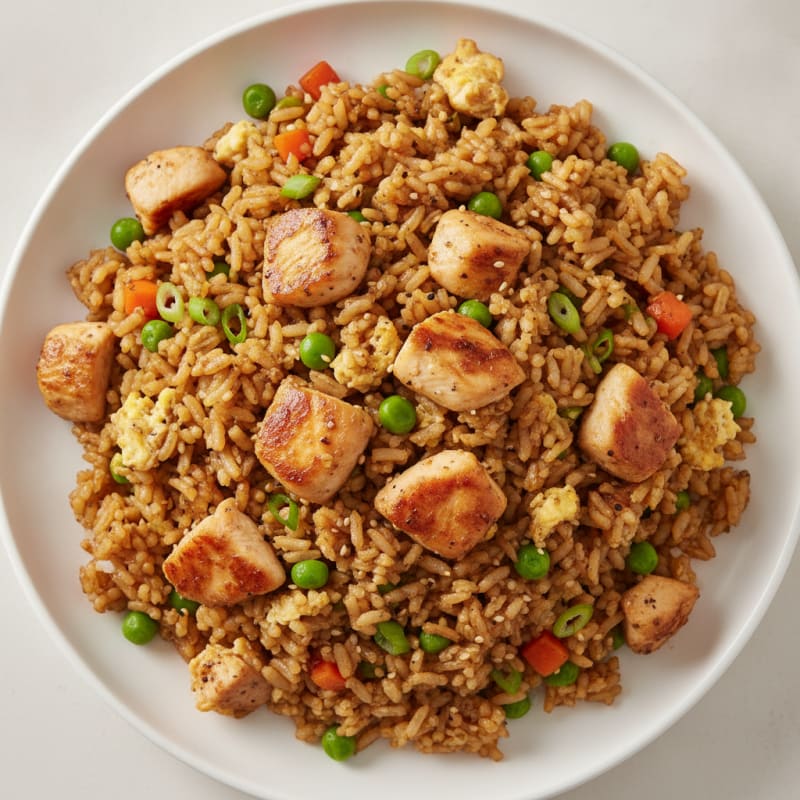Savory Chicken Fried Rice