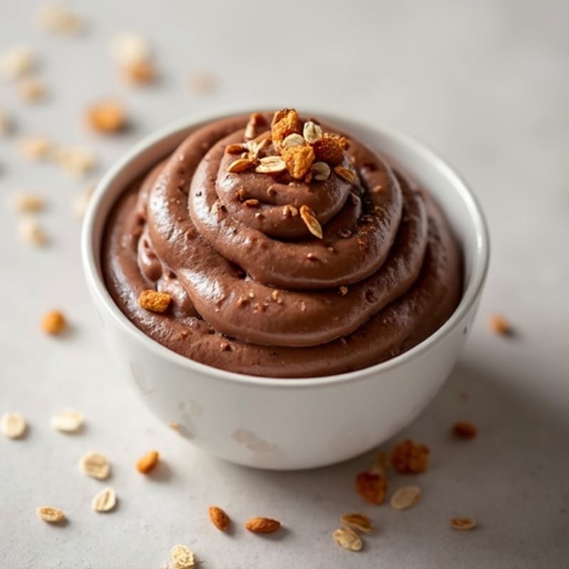 Silky Chocolate Protein Pudding with Greek Yogurt