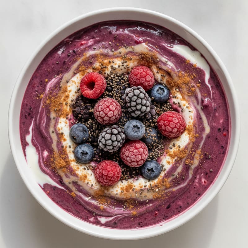 Berry Yogurt Protein Smoothie