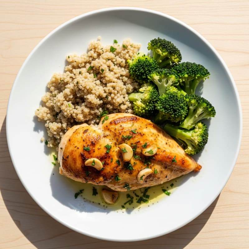 Garlic Herb Roasted Chicken Breast