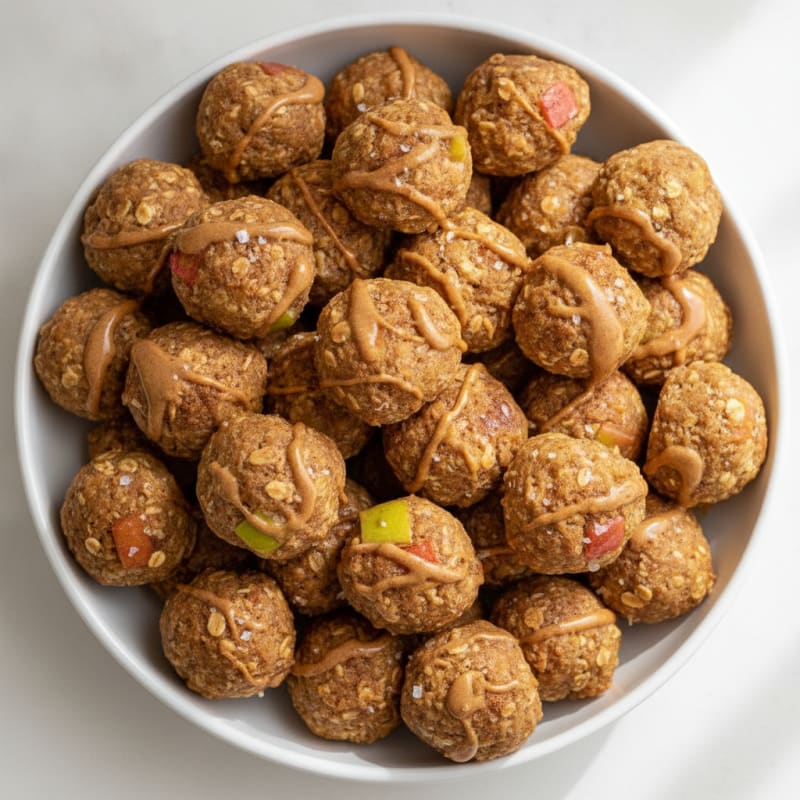 Sweet Apple Protein Bites