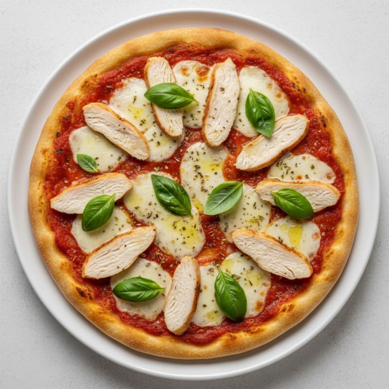 Classic Margherita Pizza with Fresh Basil