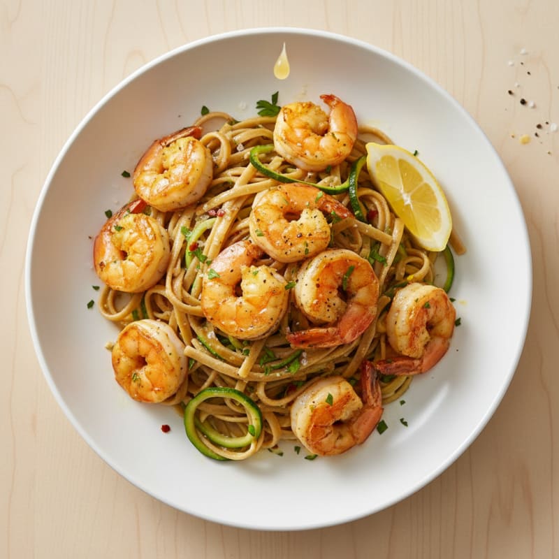 Zesty Garlic Butter Shrimp Scampi