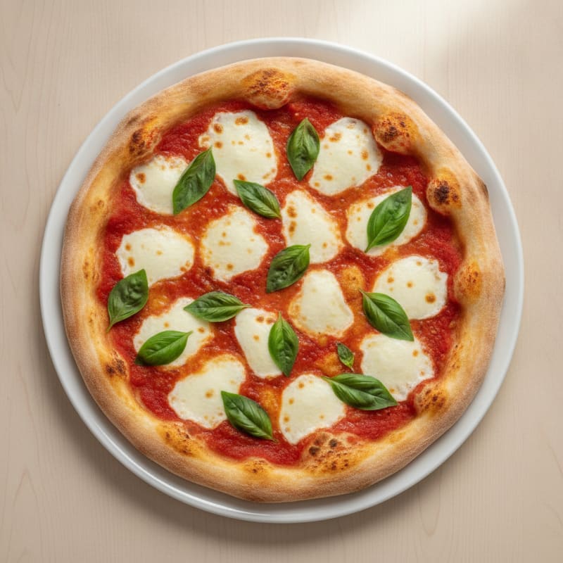 Classic Margherita Pizza with Fresh Basil
