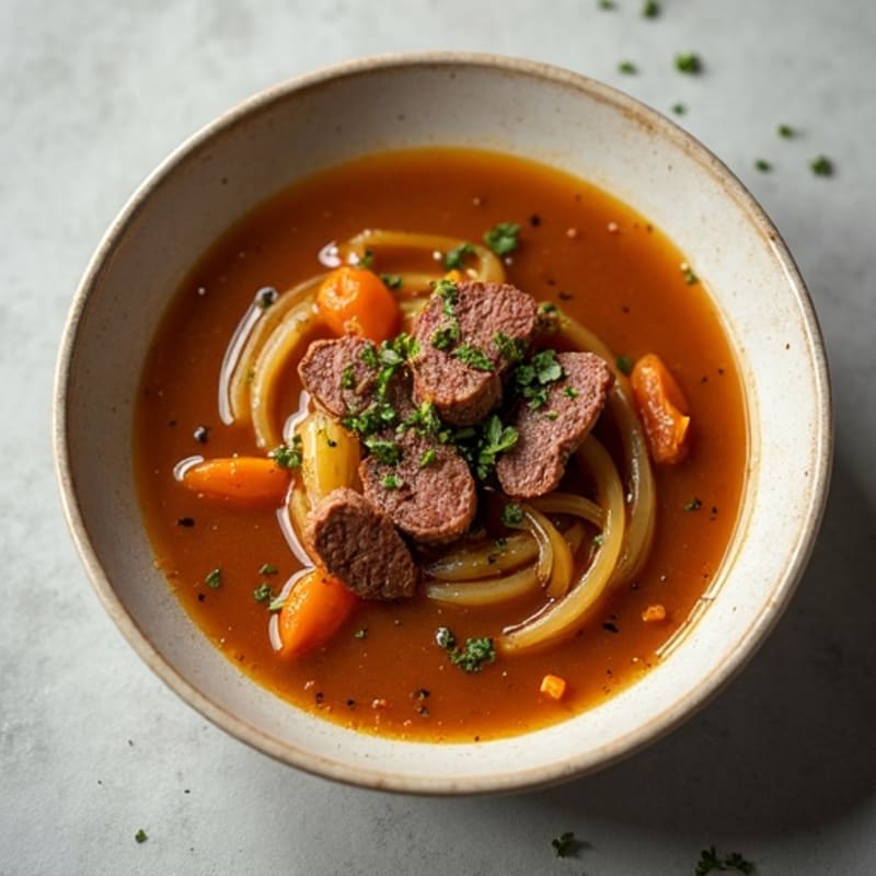 Hearty Caramelized Onion Soup