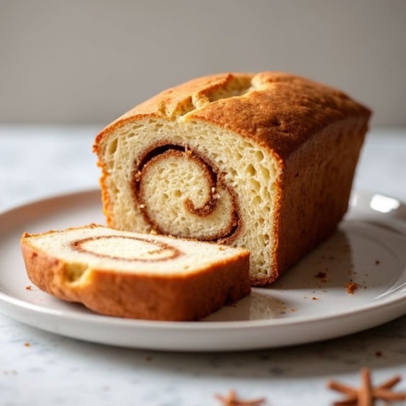 Protein-Packed Almond Flour Cinnamon Swirl Bread