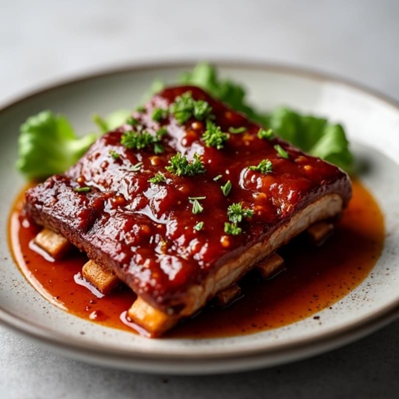 Slow-Roasted Sticky BBQ Pork Ribs
