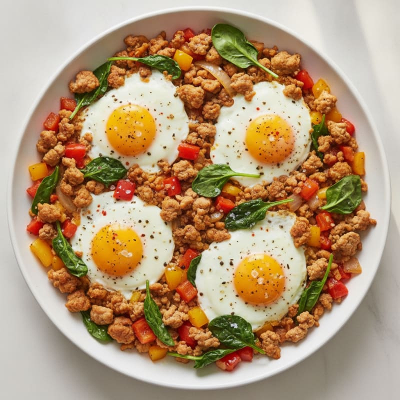 Hearty Grand Slam Breakfast Skillet